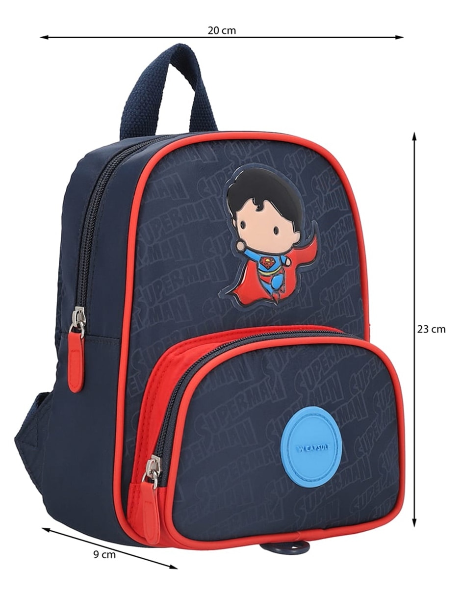 Pañalera backpack gorog Superman 6