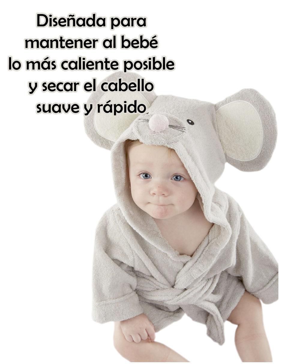 Bata de baño con gorro unisex 2