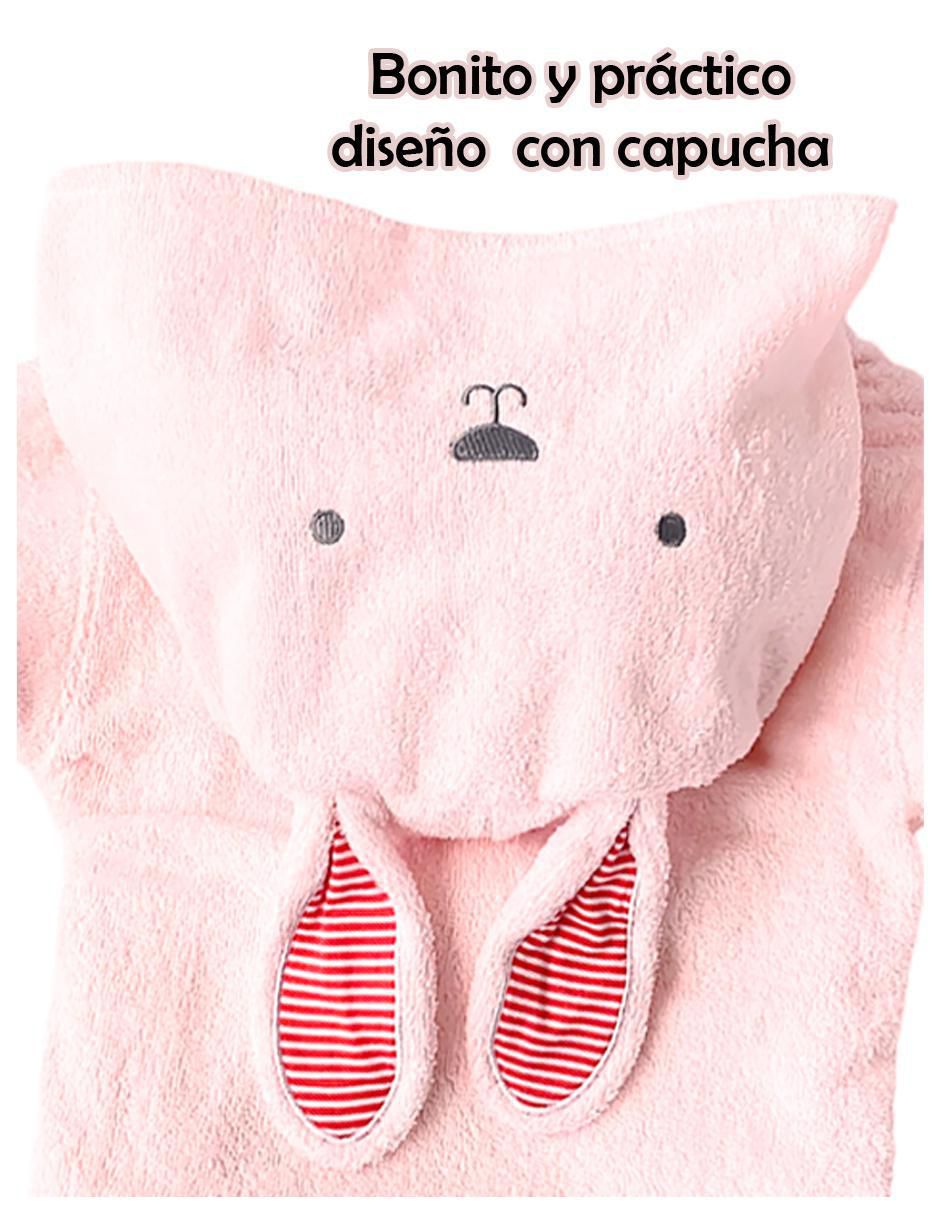 Bata de baño con gorro para niña 3