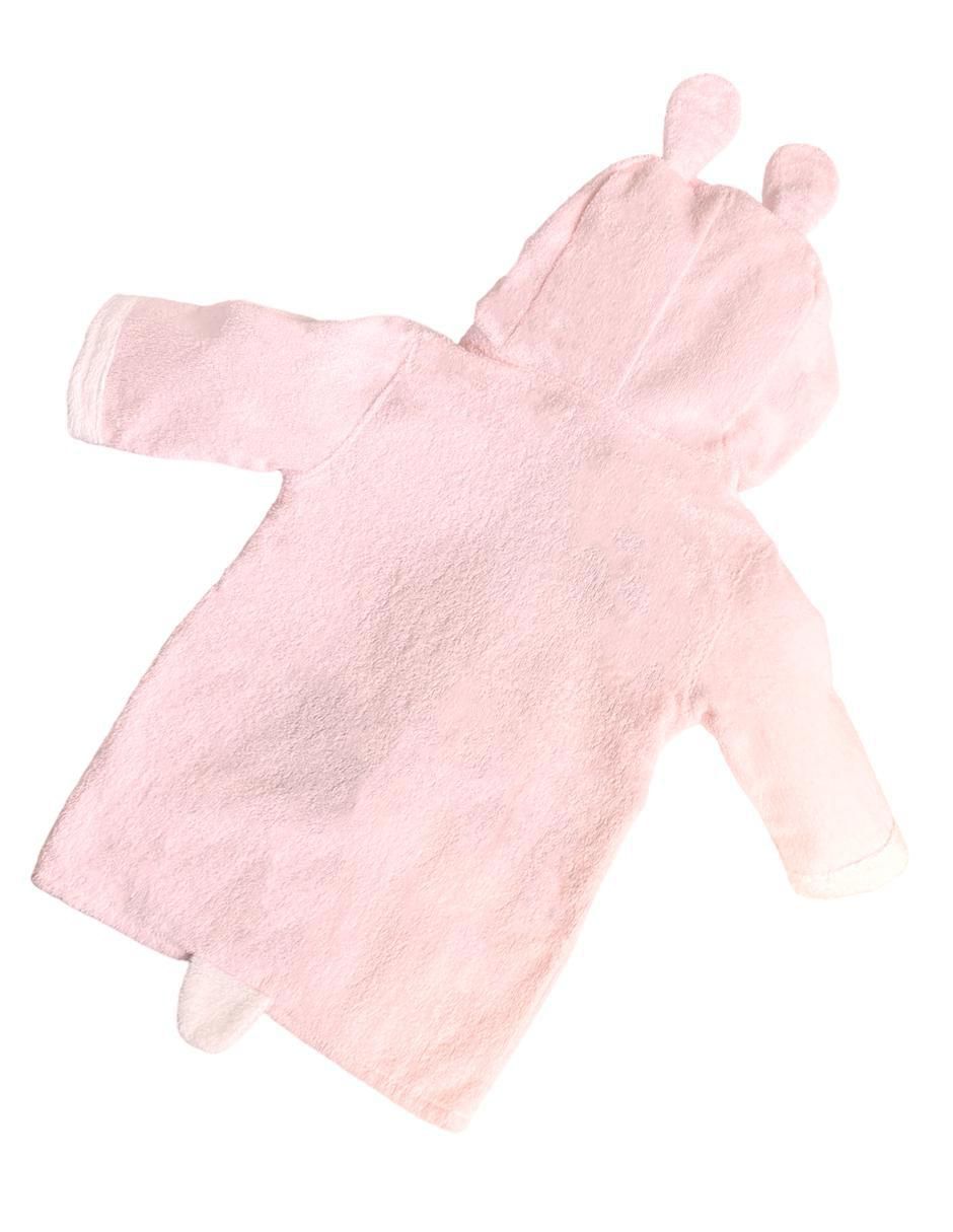 Bata de baño con gorro para niña 4