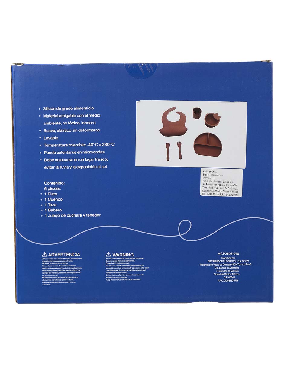 Set alimentación de silicón 6 piezas 4