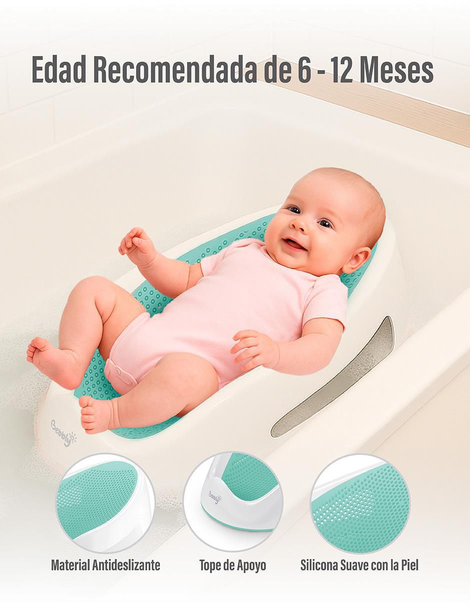 Bañera de bebé para lavabo de silicón 2