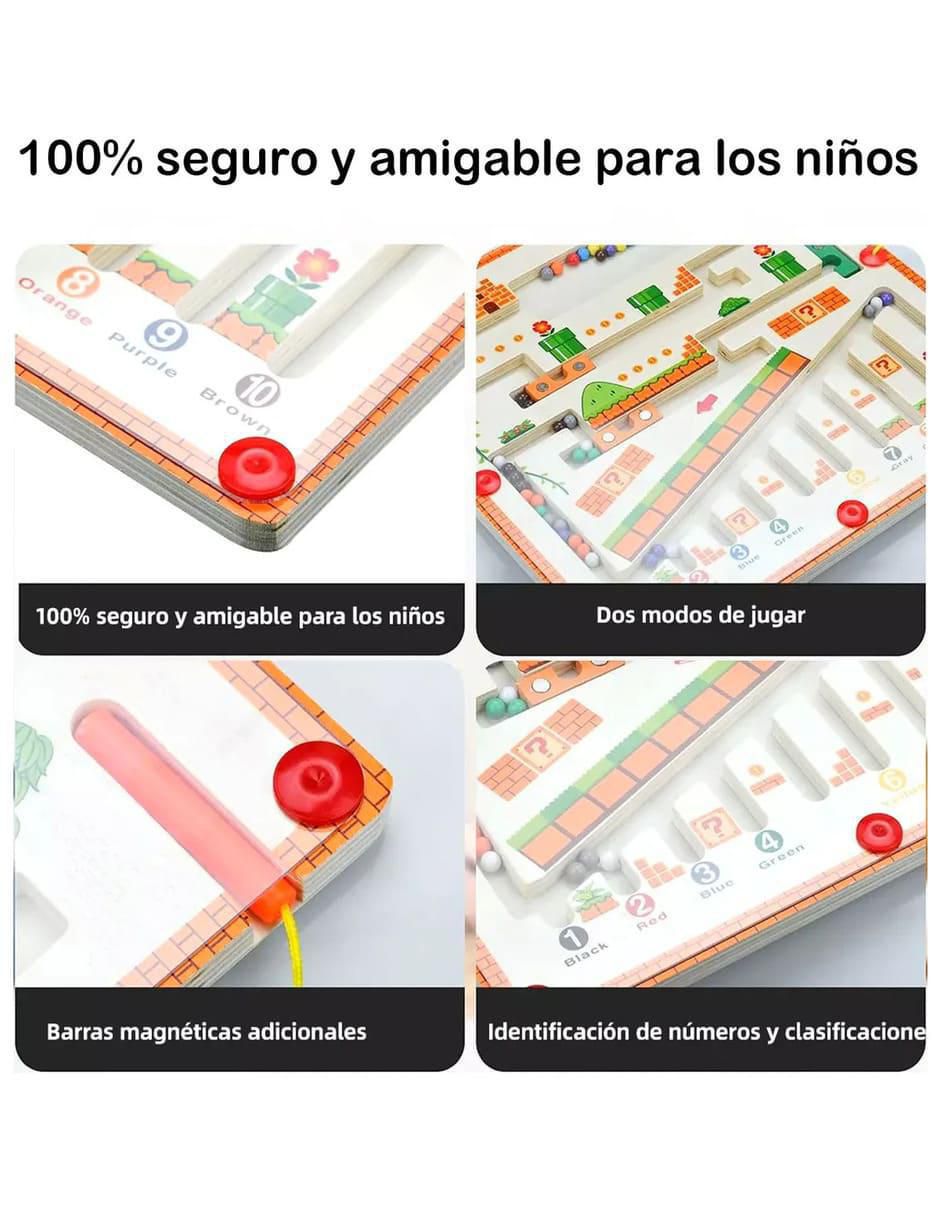 Laberinto magnetico juego estimulación temprana unisex 3