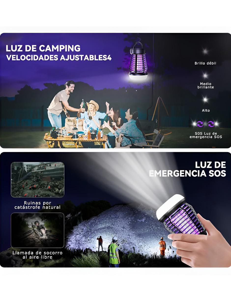 Lámpara repelente de insectos de 110 V - 120 V 2