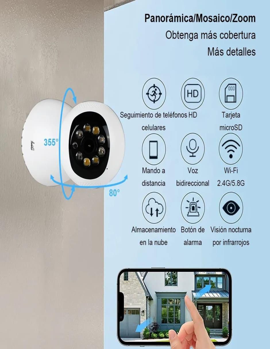 Monitor con cámara para bebé 4