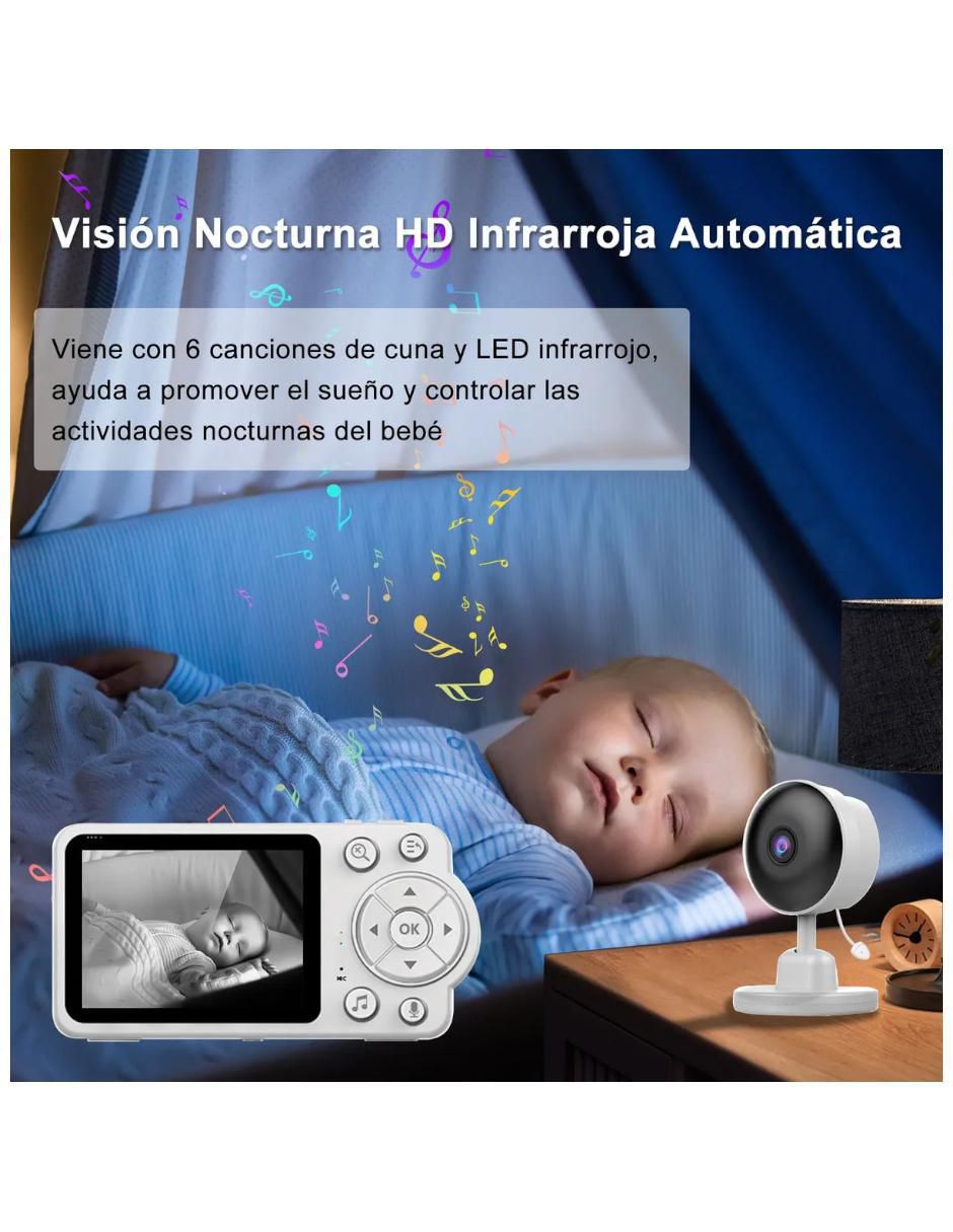 Monitor de audio y video para bebé 3