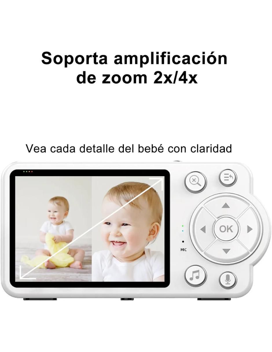 Monitor de audio y video para bebé 4