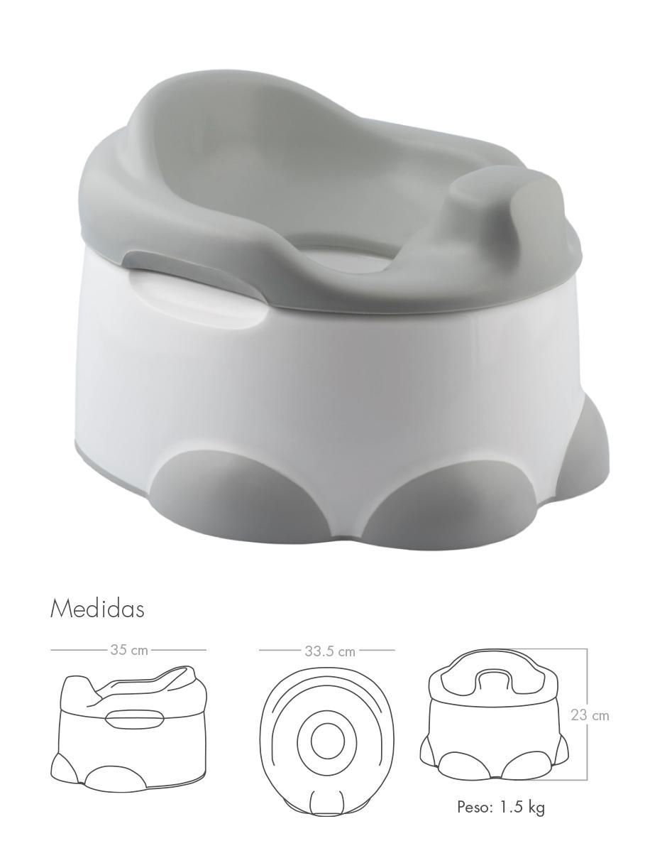 Entrenador de baño con escalón bumbo orinal no aplica
