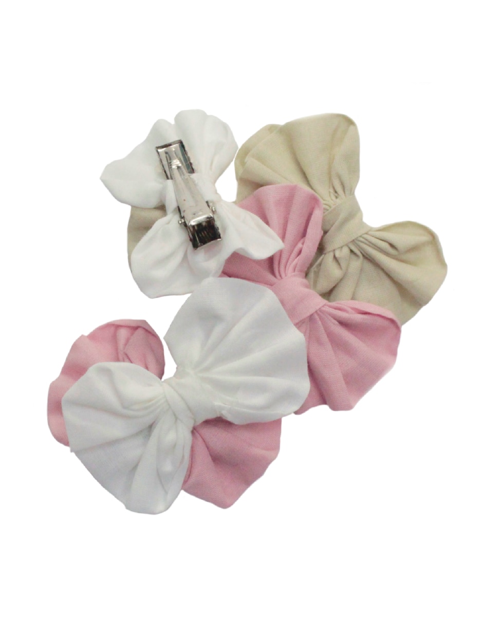Set de 6 piezas moños para cabello 2