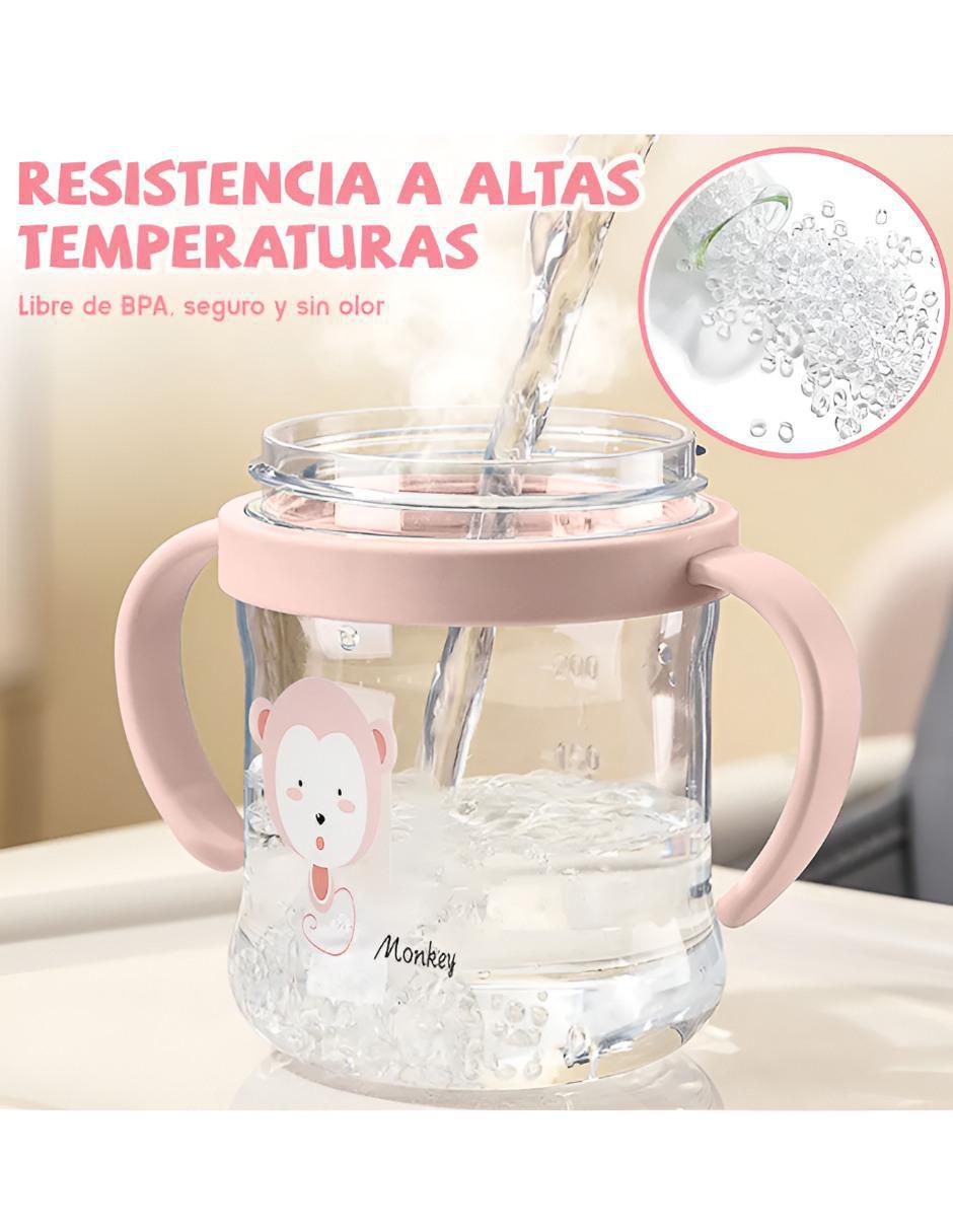 Vaso entrenador de silicón con 2 piezas 2