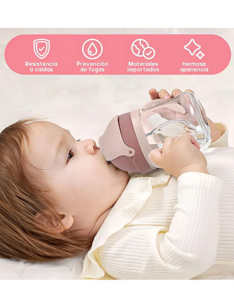 Vaso entrenador de silicón con 2 piezas 4