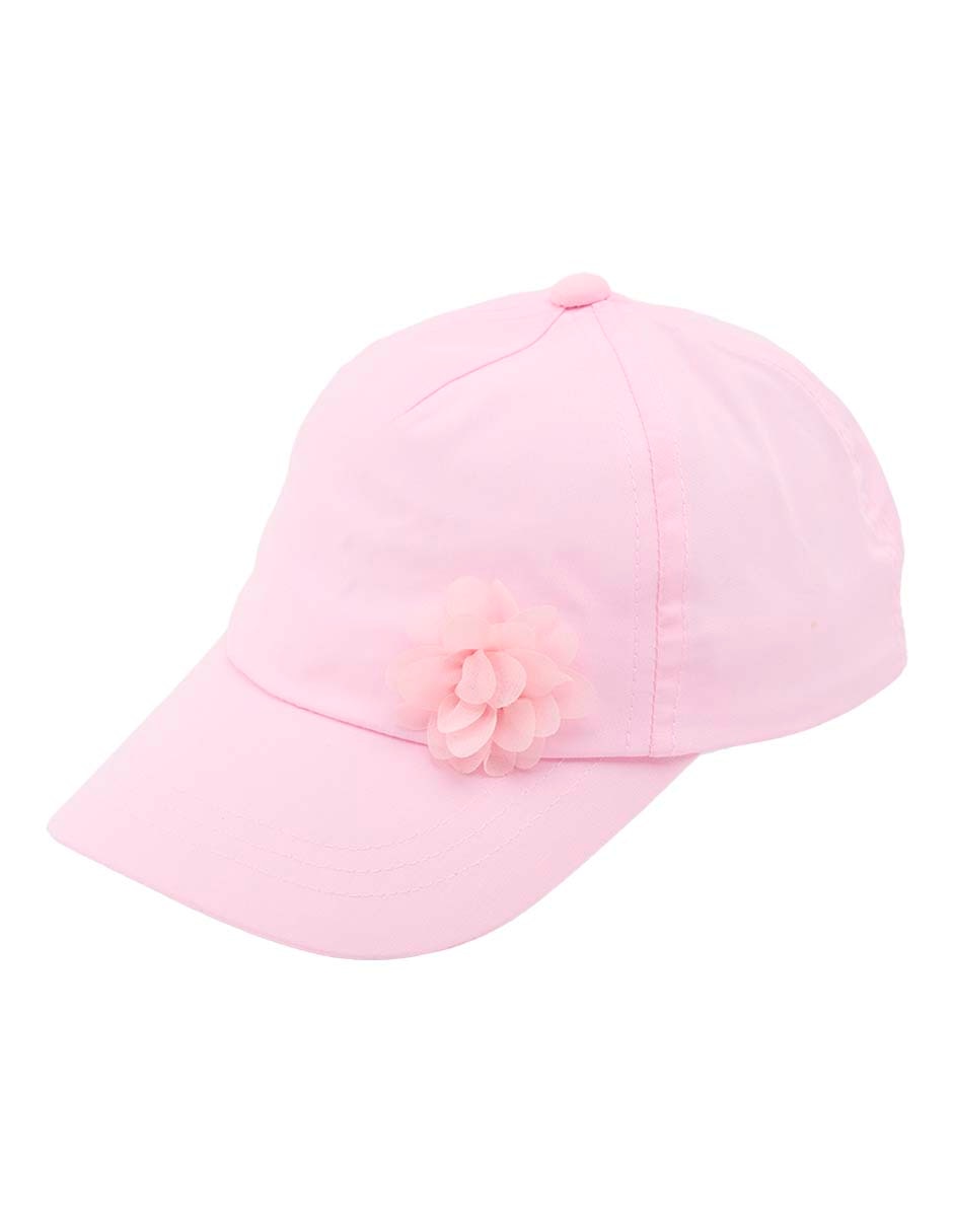 Gorra visera semicurva elástico para bebé niña 3
