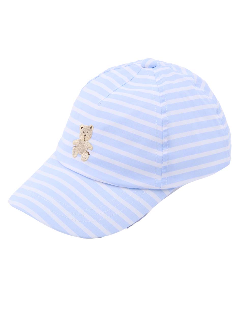 Gorra visera semicurva elástico para bebé niño