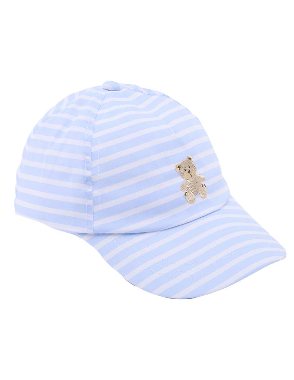 Gorra visera semicurva elástico para bebé niño 3