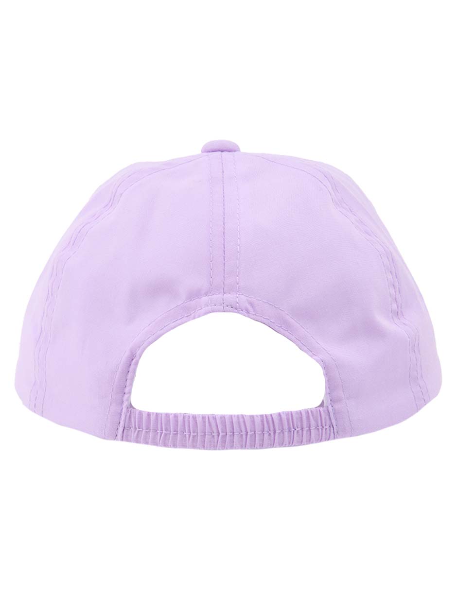 Gorra visera semicurva elástico para bebé niña 2