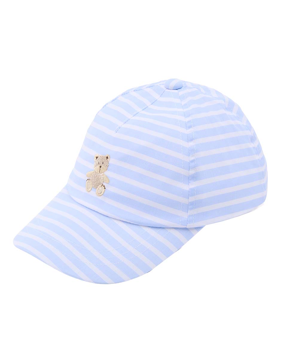 Gorra visera semicurva elástico para bebé niño
