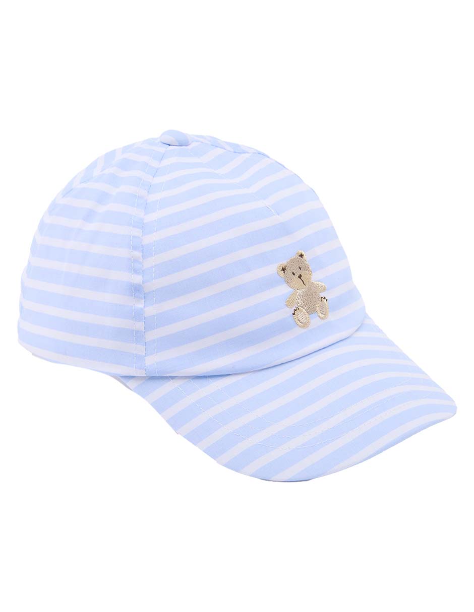 Gorra visera semicurva elástico para bebé niño 3