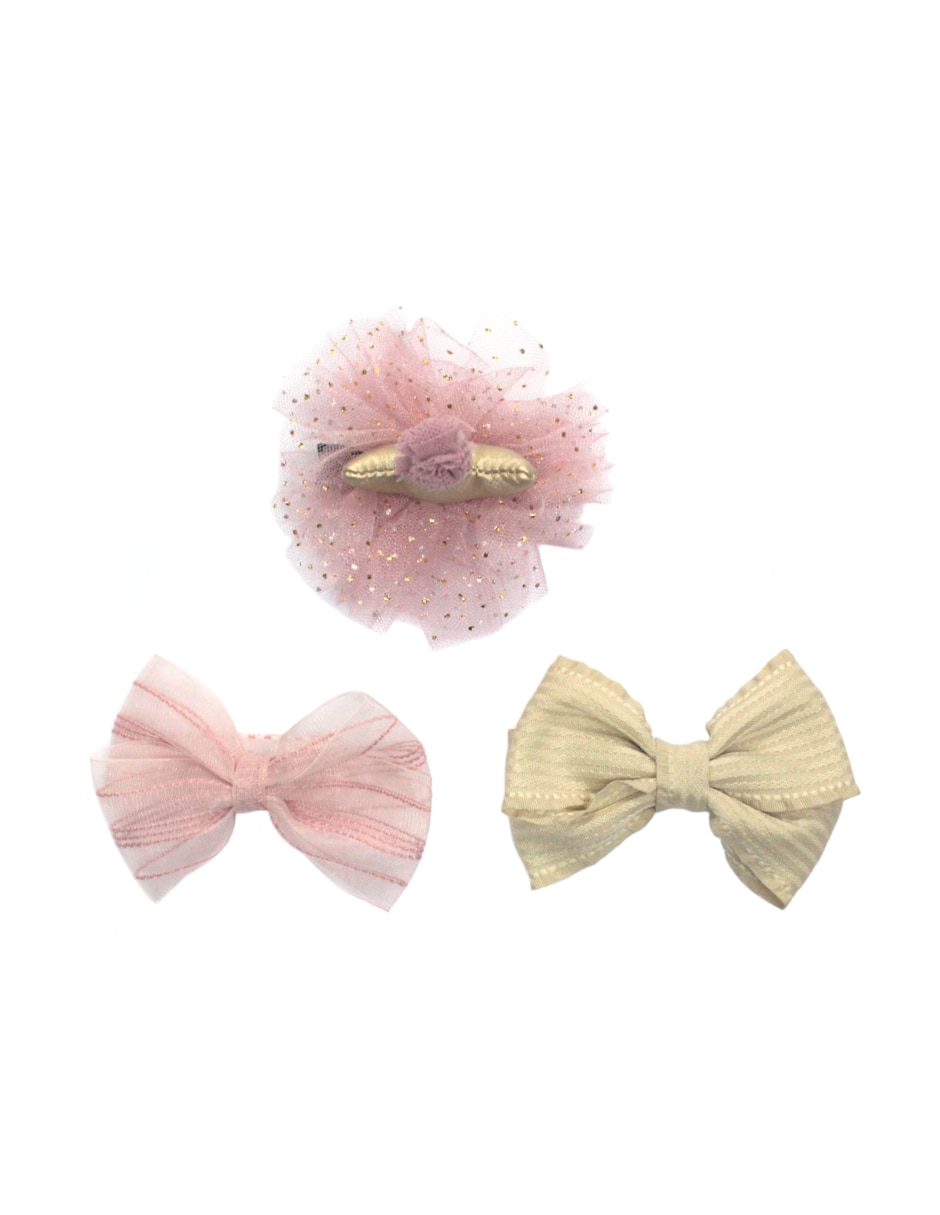 Set de 3 moños para cabello Set de 3 moños para cabello
