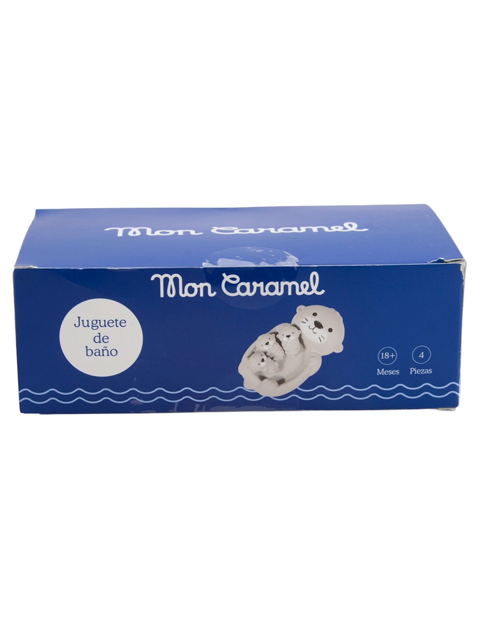 Juguete de baño set nutrias flotantes para agua 7