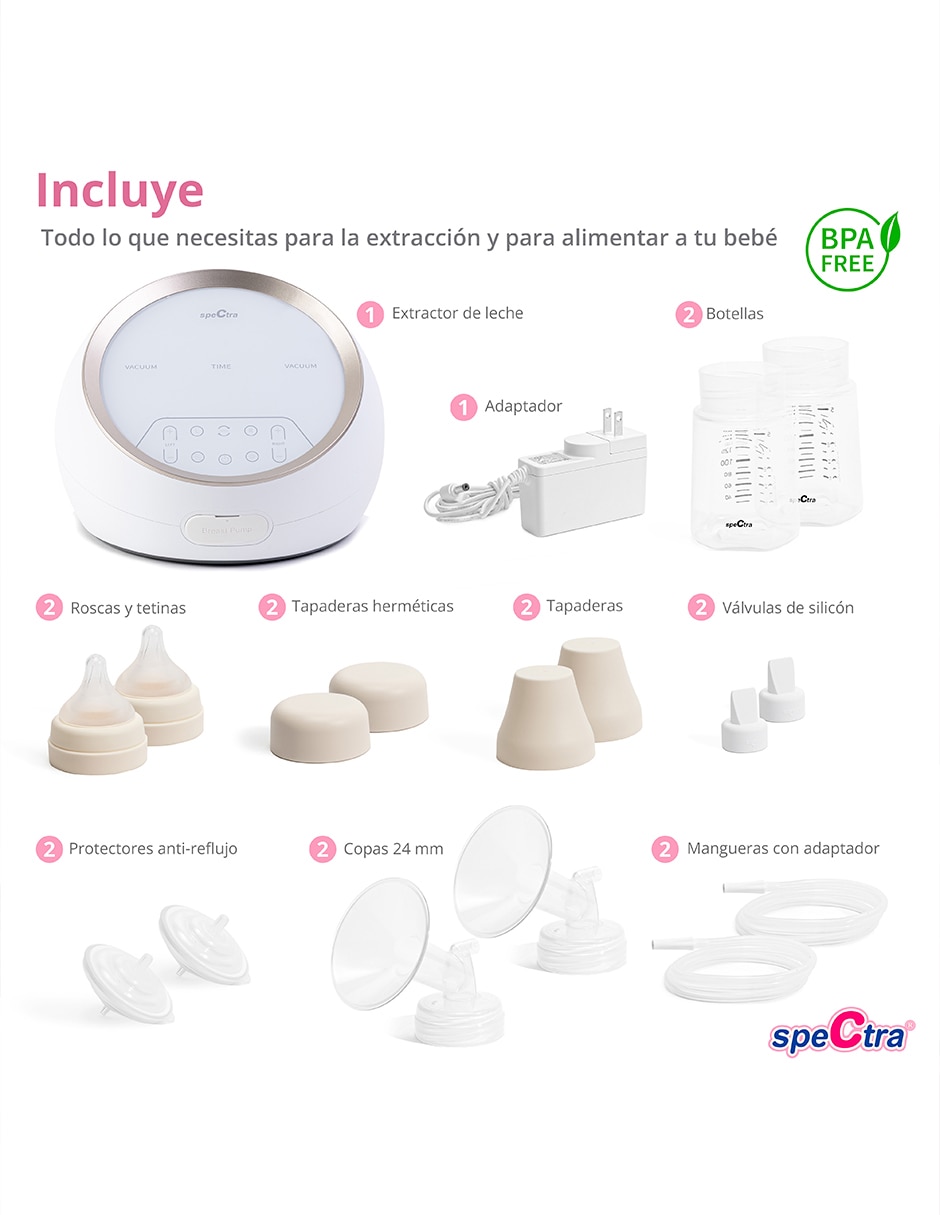 Extractor eléctrico de leche doble Dual S 3