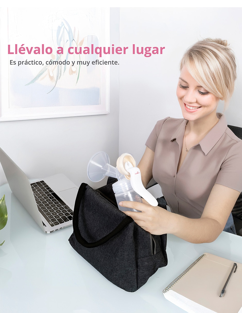 Extractor manual de leche 4