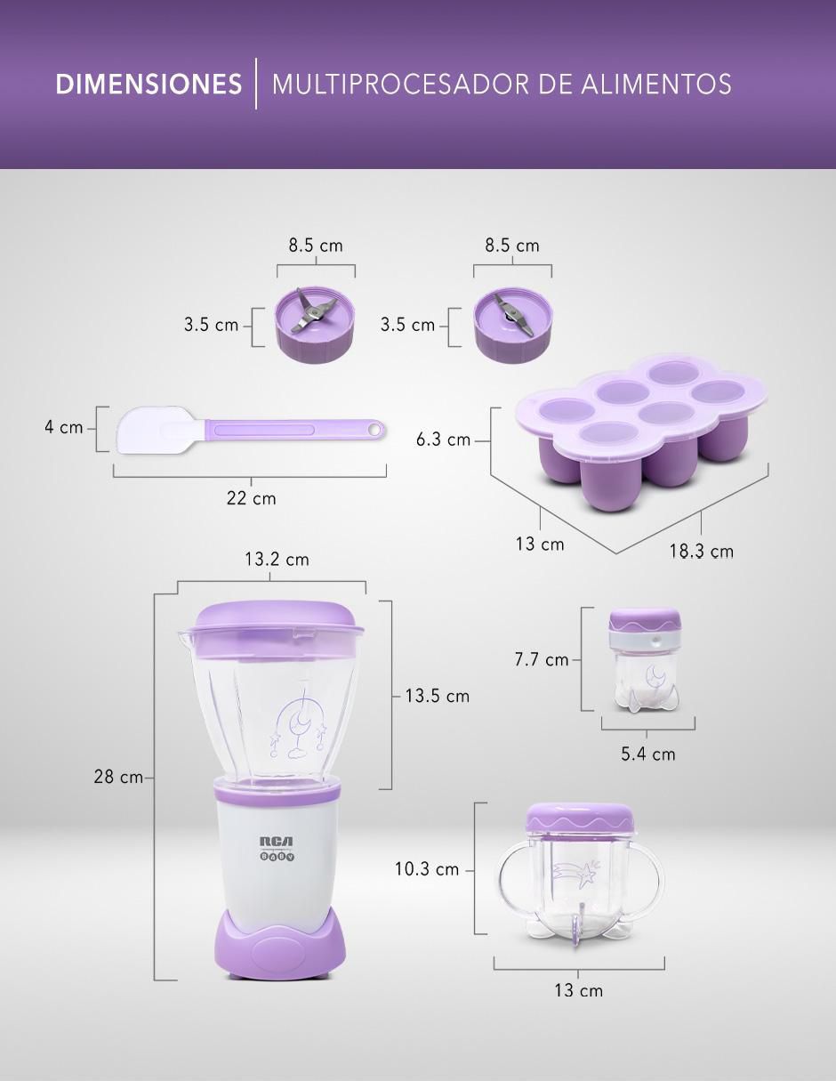 Procesador de alimentos Cocina cuchillas de acero inoxidable 9