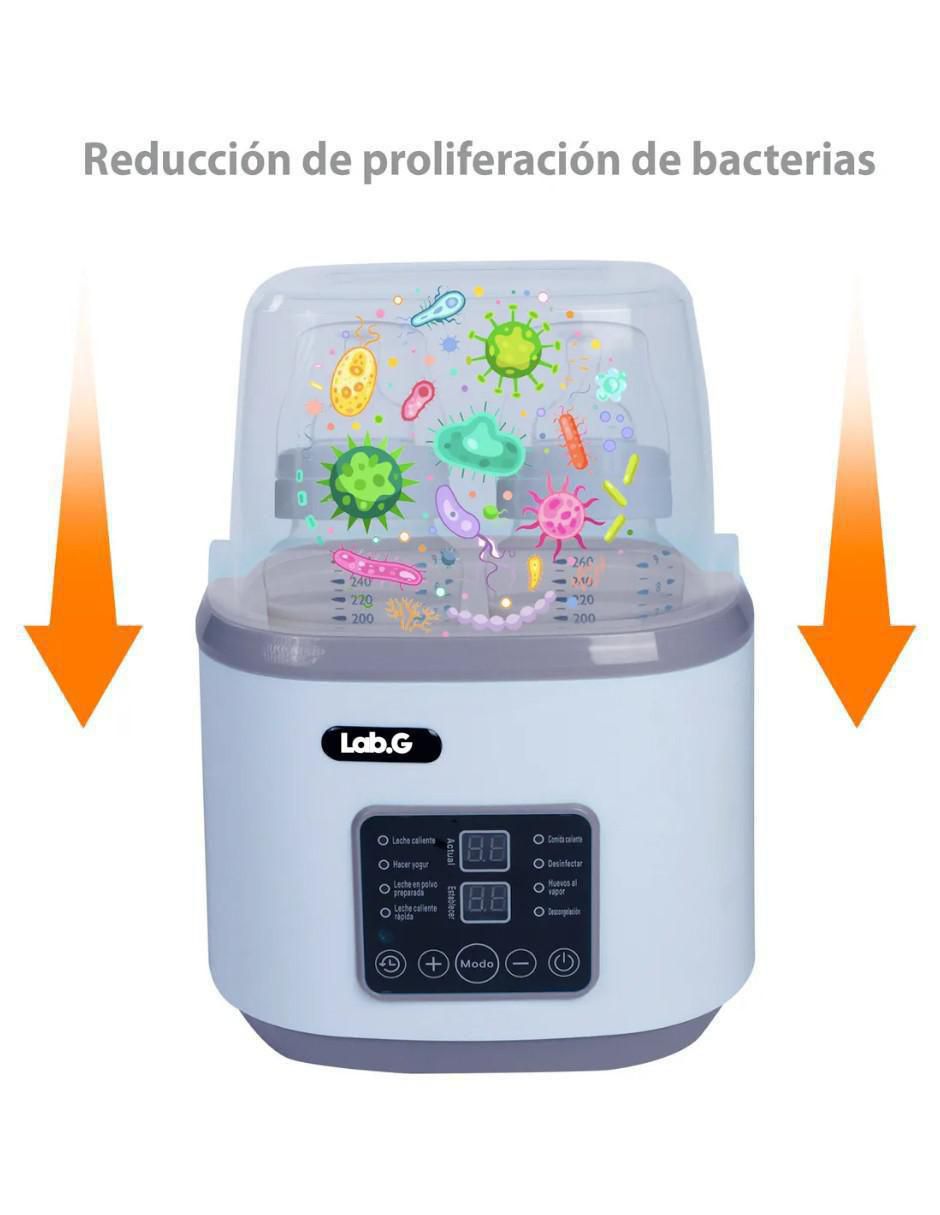 Kit esterilizador de biberón para microondas 4