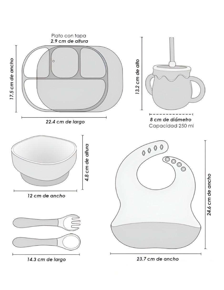 Set alimentación 5 piezas 5