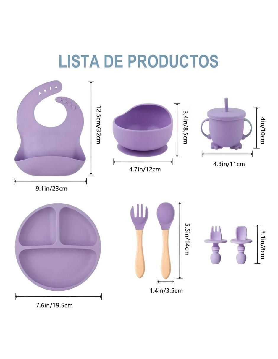 Set alimentación de 8 piezas 5