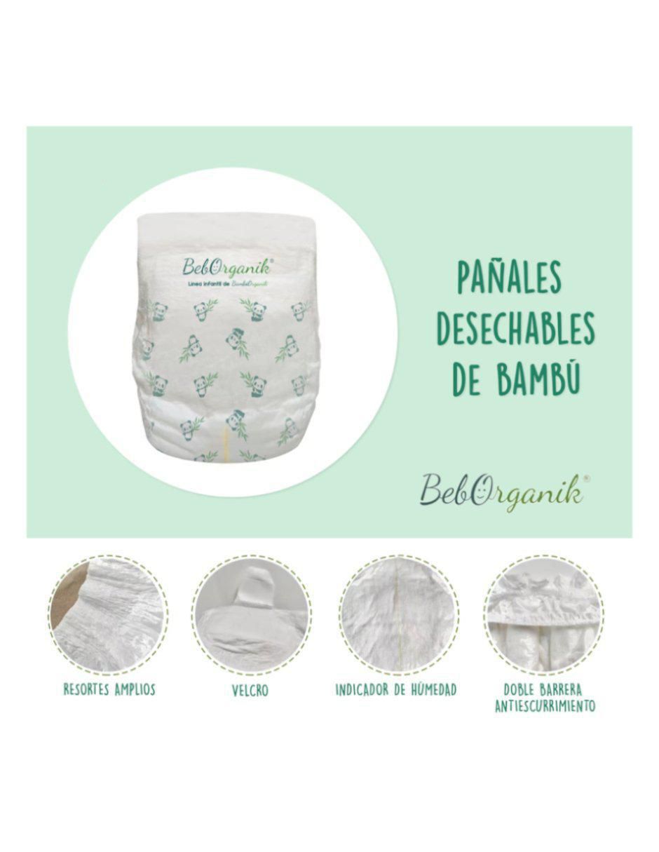 Pañales bebé etapa 2 unisex con 176 piezas 4