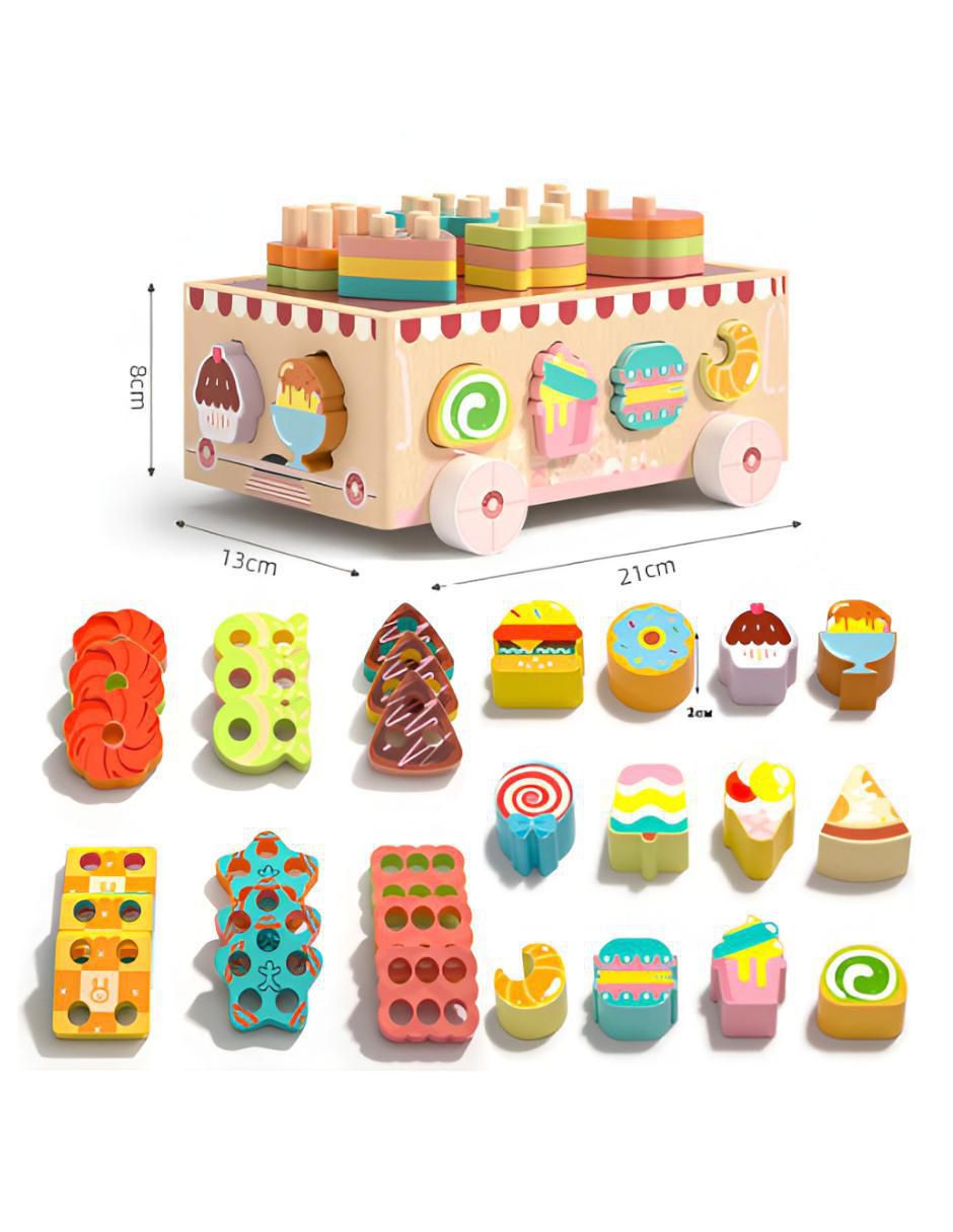 Juguete didáctico montessori juego didáctico infantil unisex 4