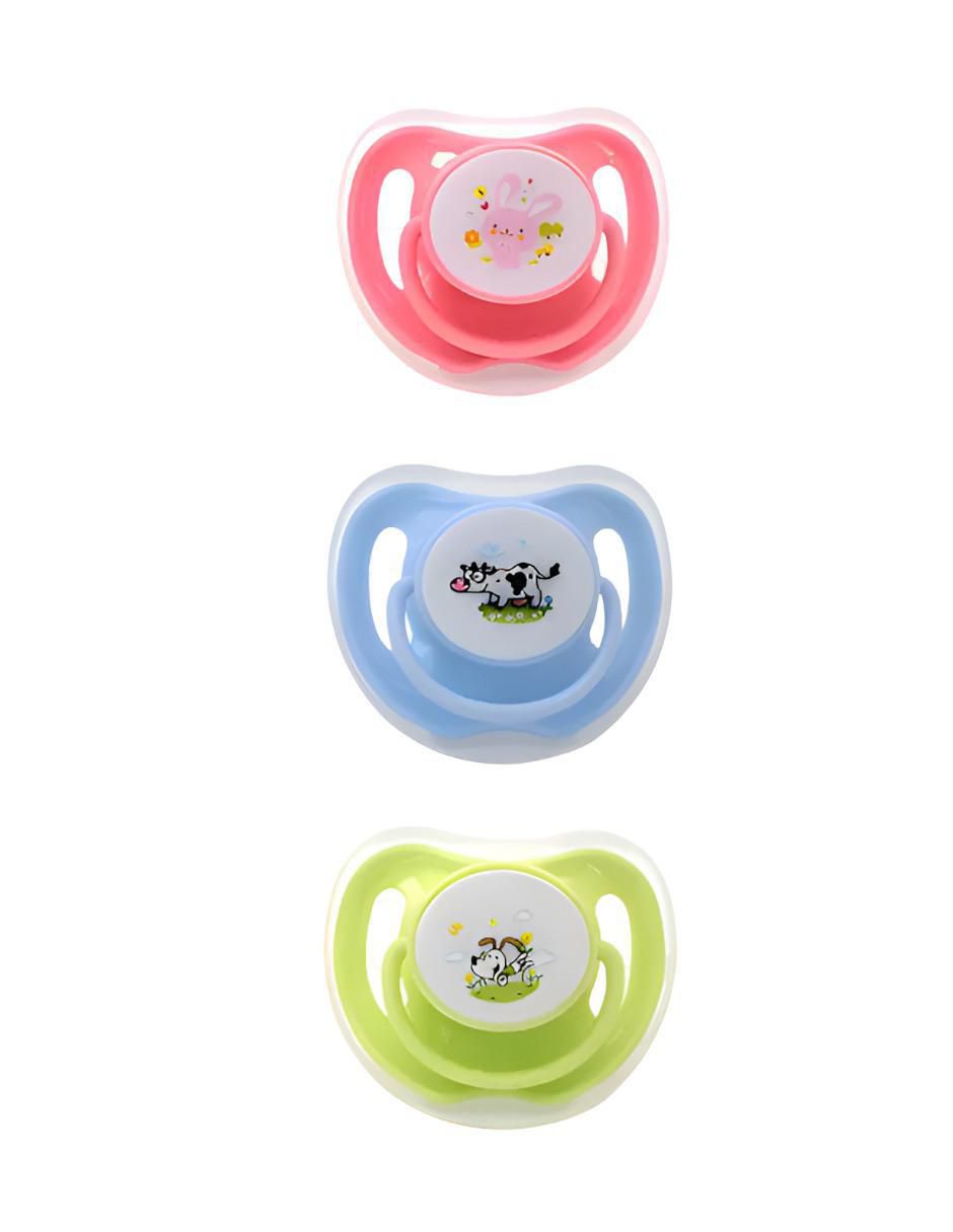 Juego de chupones animal print