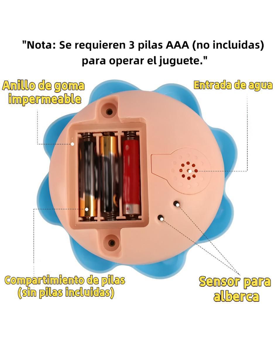 Pulpo con movimiento, luz y sonido 2