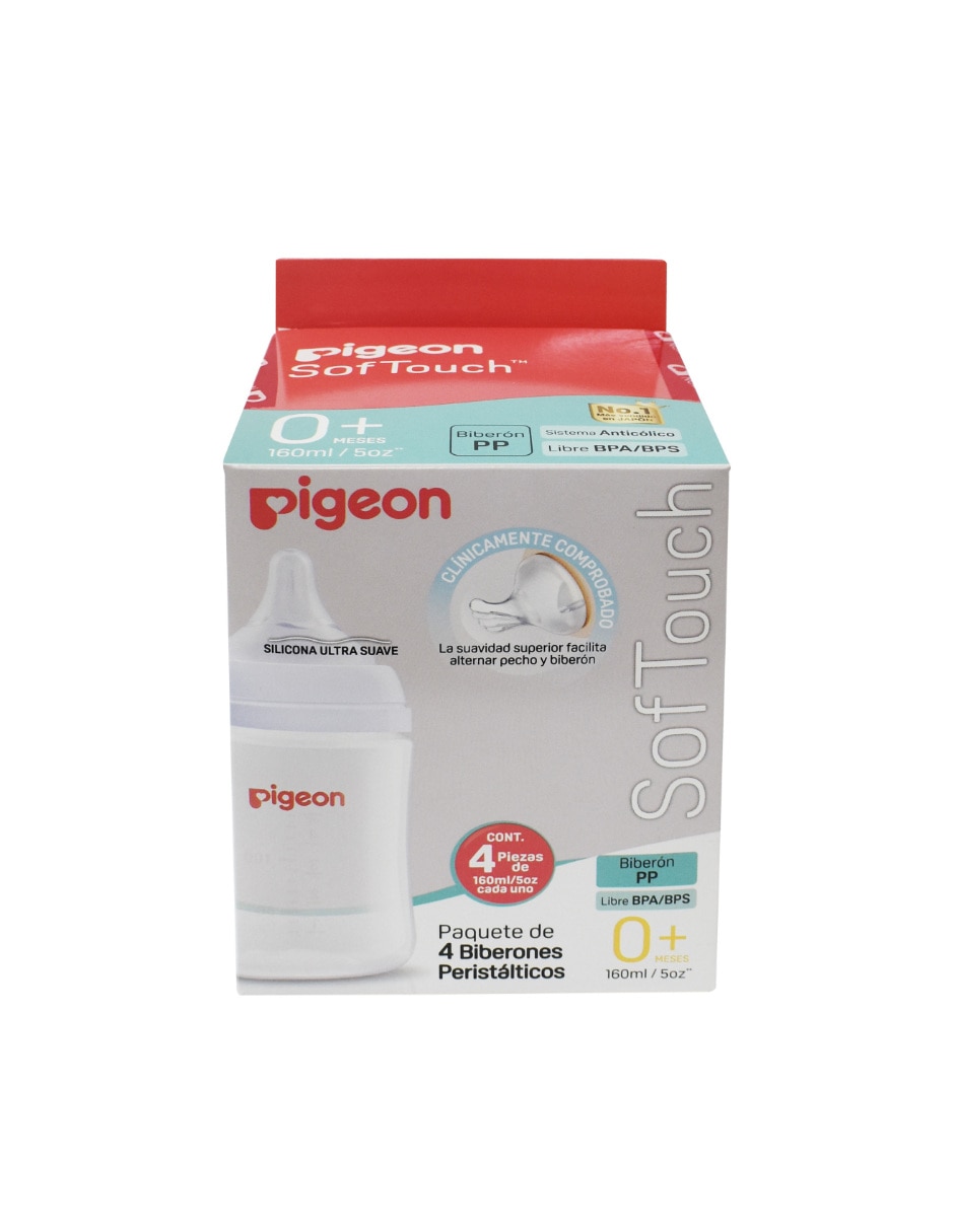 Set de biberón Softouch Wide Neck 3 de 5 oz Set de biberón Softouch Wide Neck 3 de 5 oz