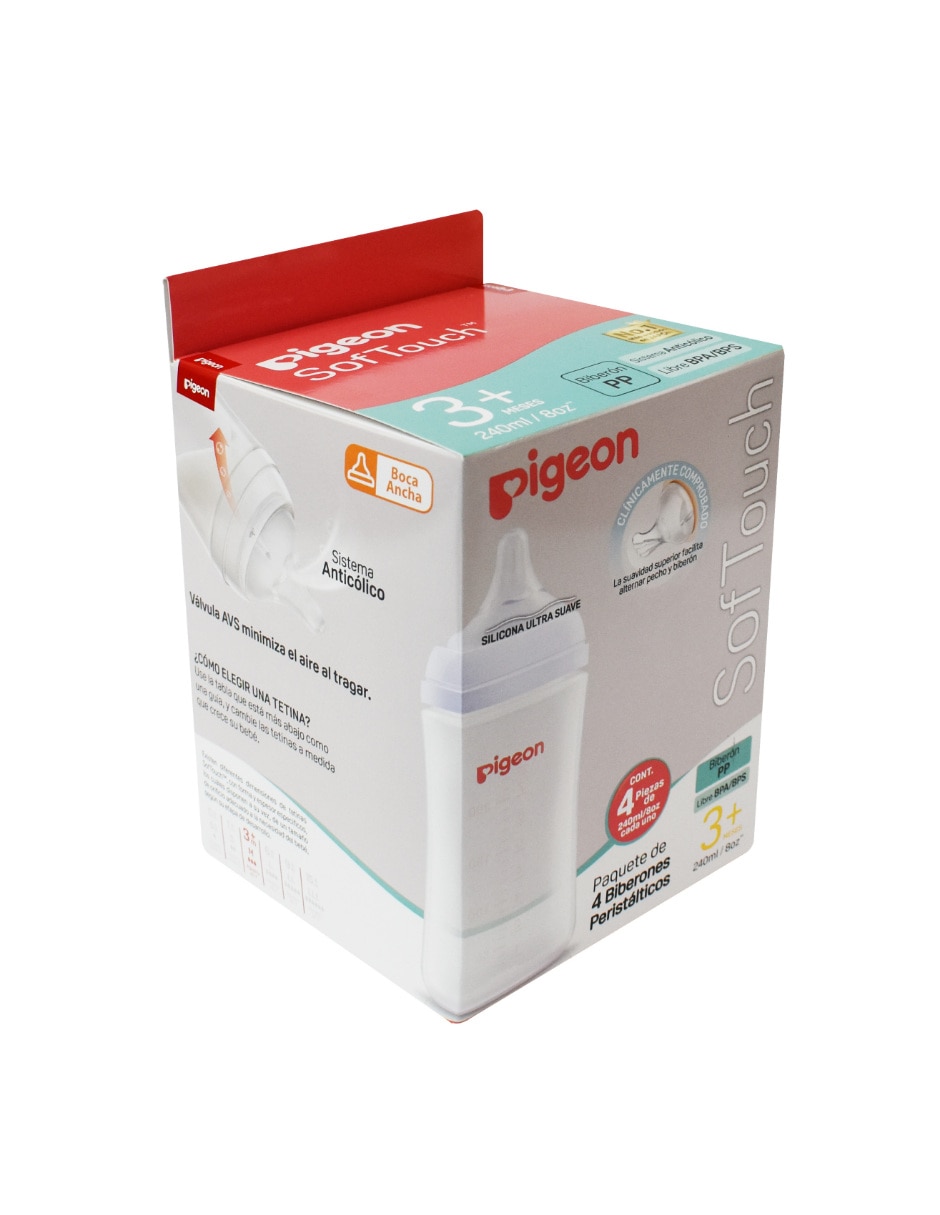 Set de biberón Softouch Wide Neck 3 de 8 oz 2