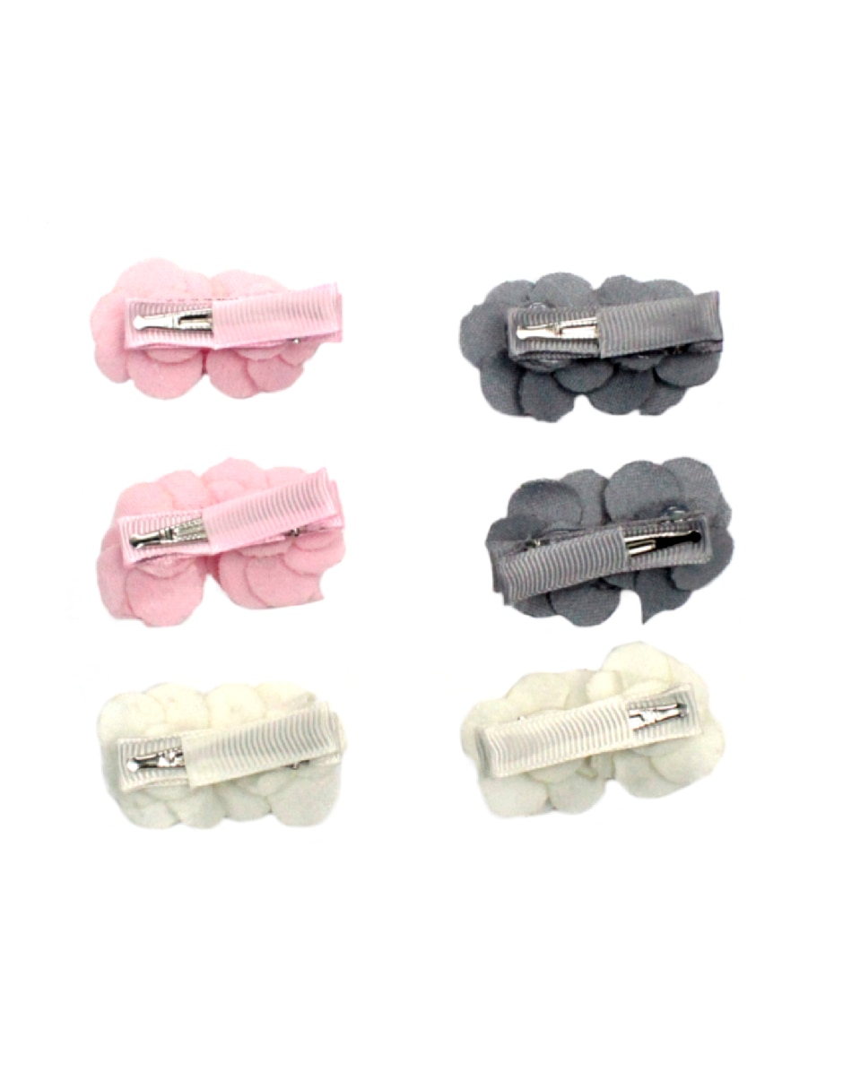 Set de 6 moños para cabello 3