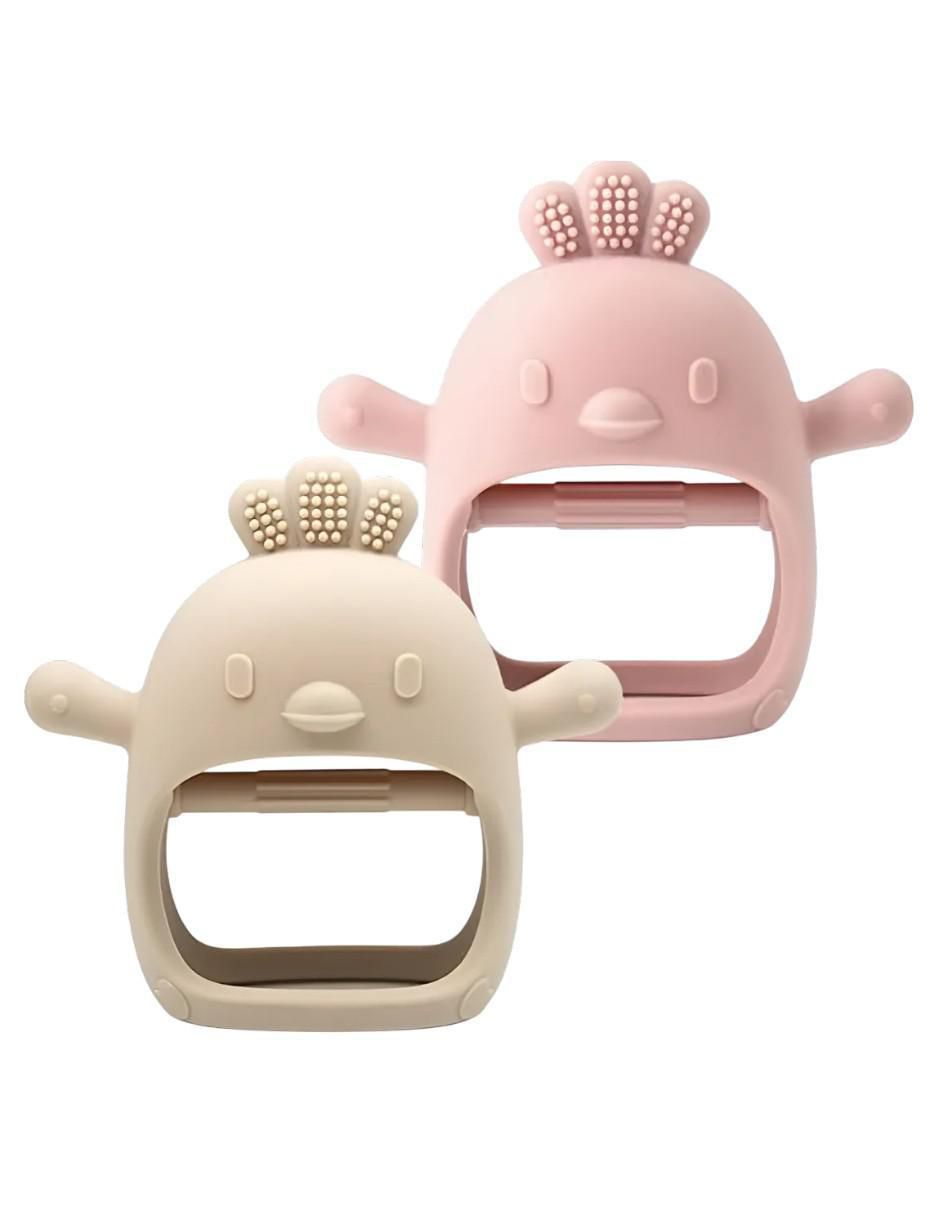 Set de mordedera pollito 2 piezas