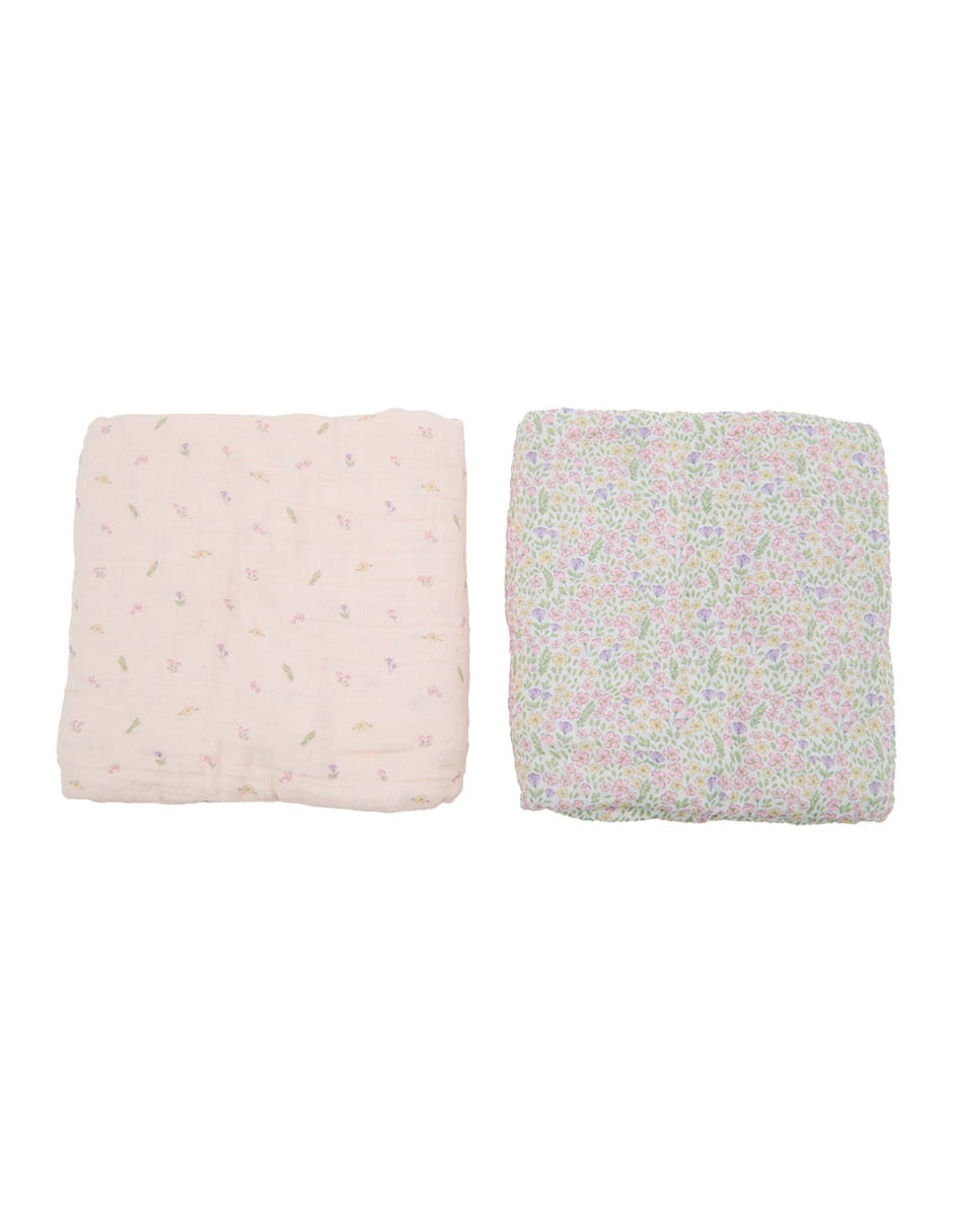 Set cobijas tejido plano para niña 2