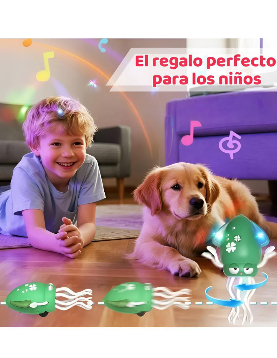 Pulpo Gateador juego electrónico bebé Unisex 3