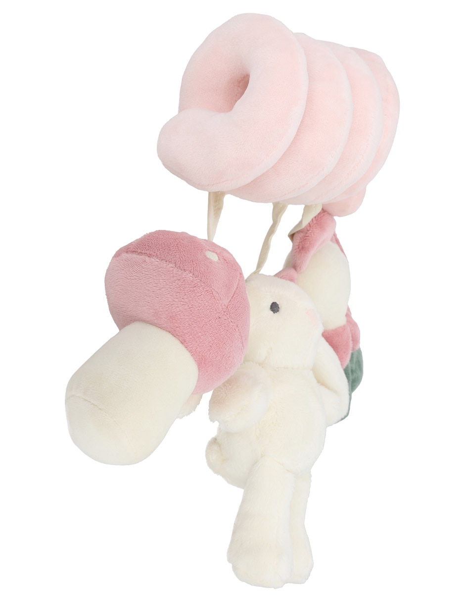 Juguete de cuna espiral colgante de conejo 5