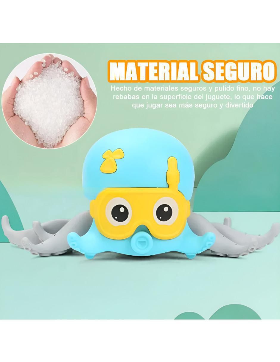 Pulpo con movimiento, luz y sonido 2