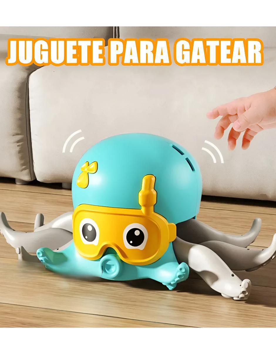 Pulpo con movimiento, luz y sonido 3