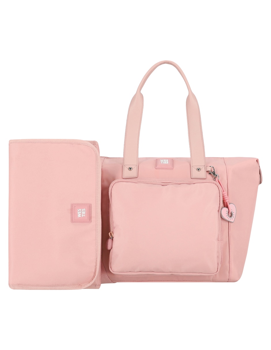 PAÑALERA BOLSA REHUM WESTI, ROSA CLARO