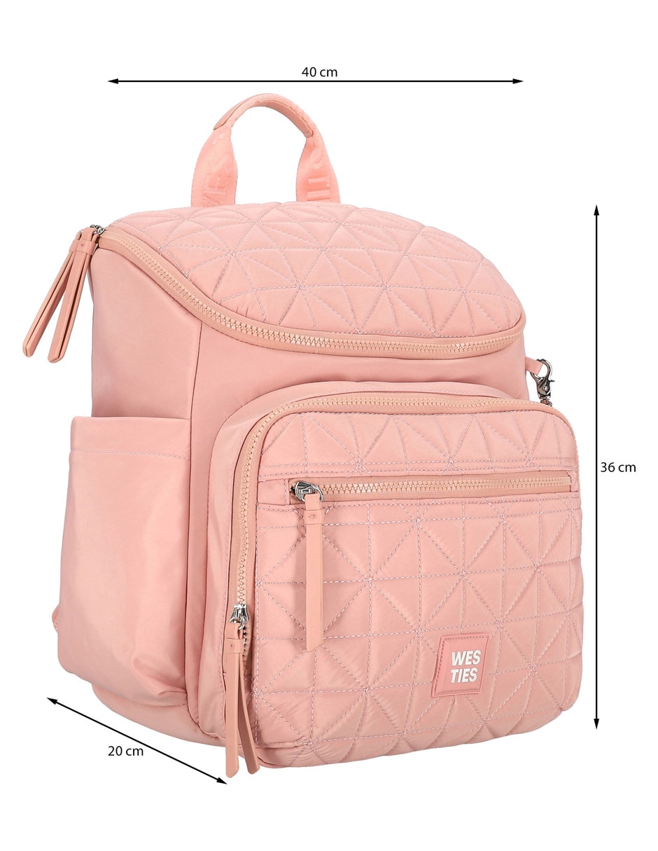 BACKPACK BAHITI WESTIES MU, ROSA CLARO