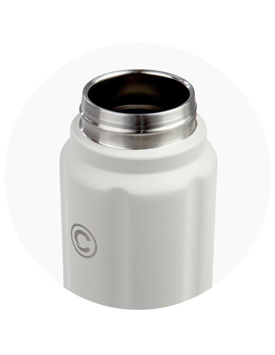 Termo de acero inoxidable con tapa rosca 4