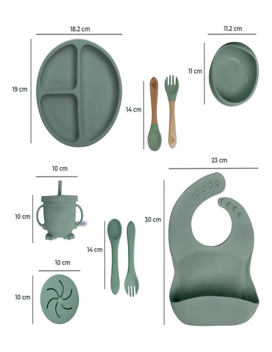 Set alimentación de 9 piezas 8