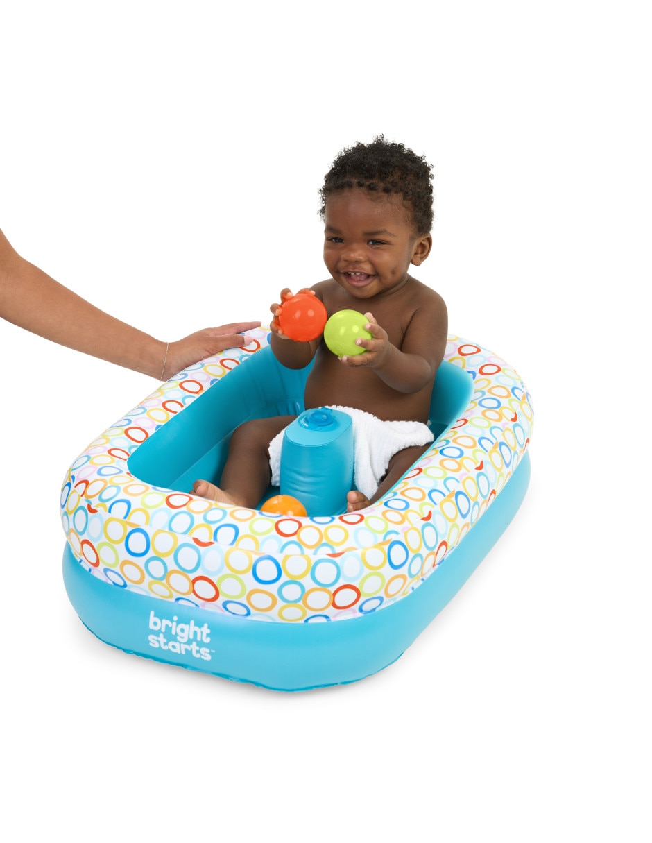 Bañera de bebé para lavabo de plástico 4