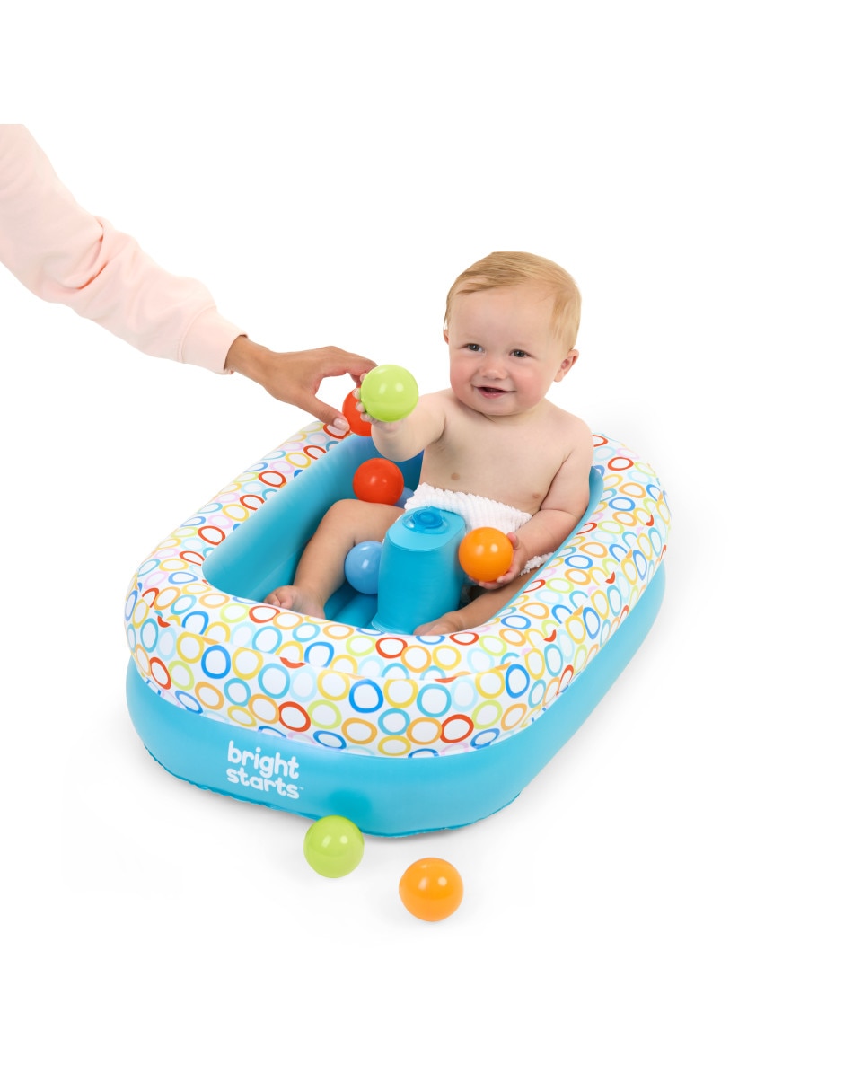 Bañera de bebé para lavabo de plástico 5