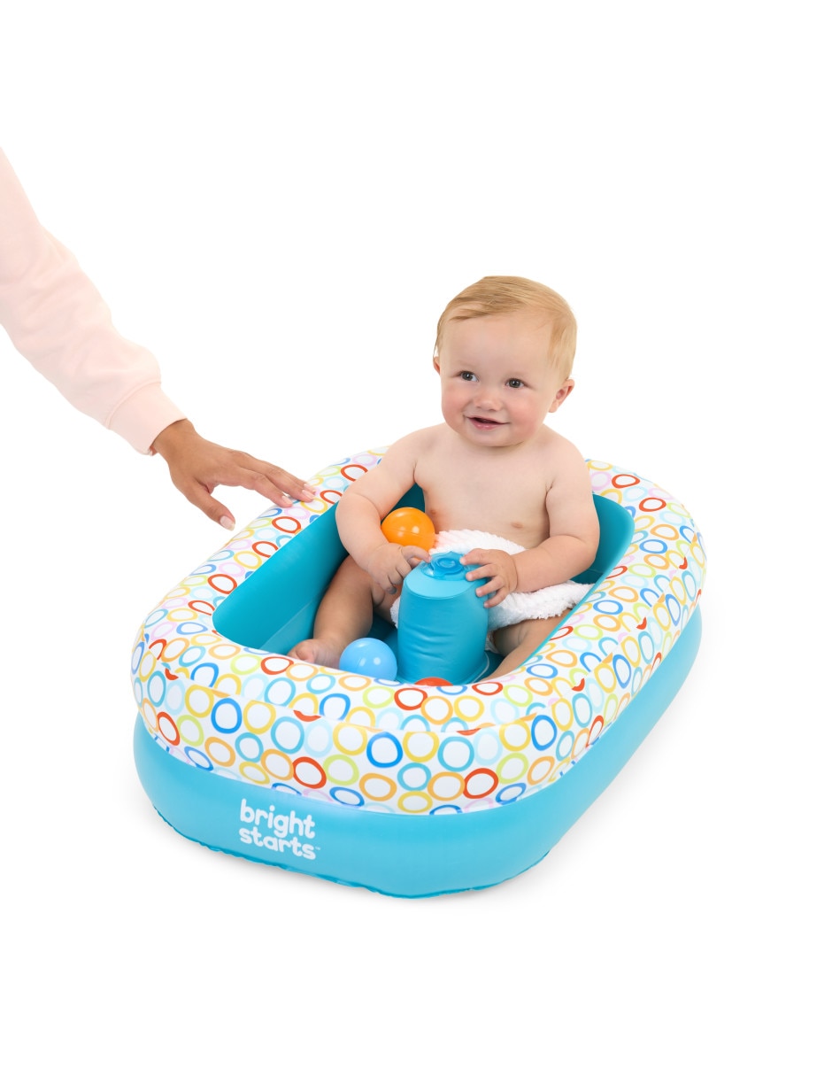 Bañera de bebé para lavabo de plástico 7