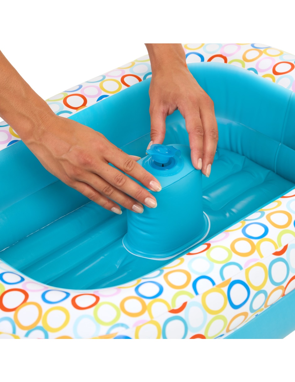 Bañera de bebé para lavabo de plástico 8